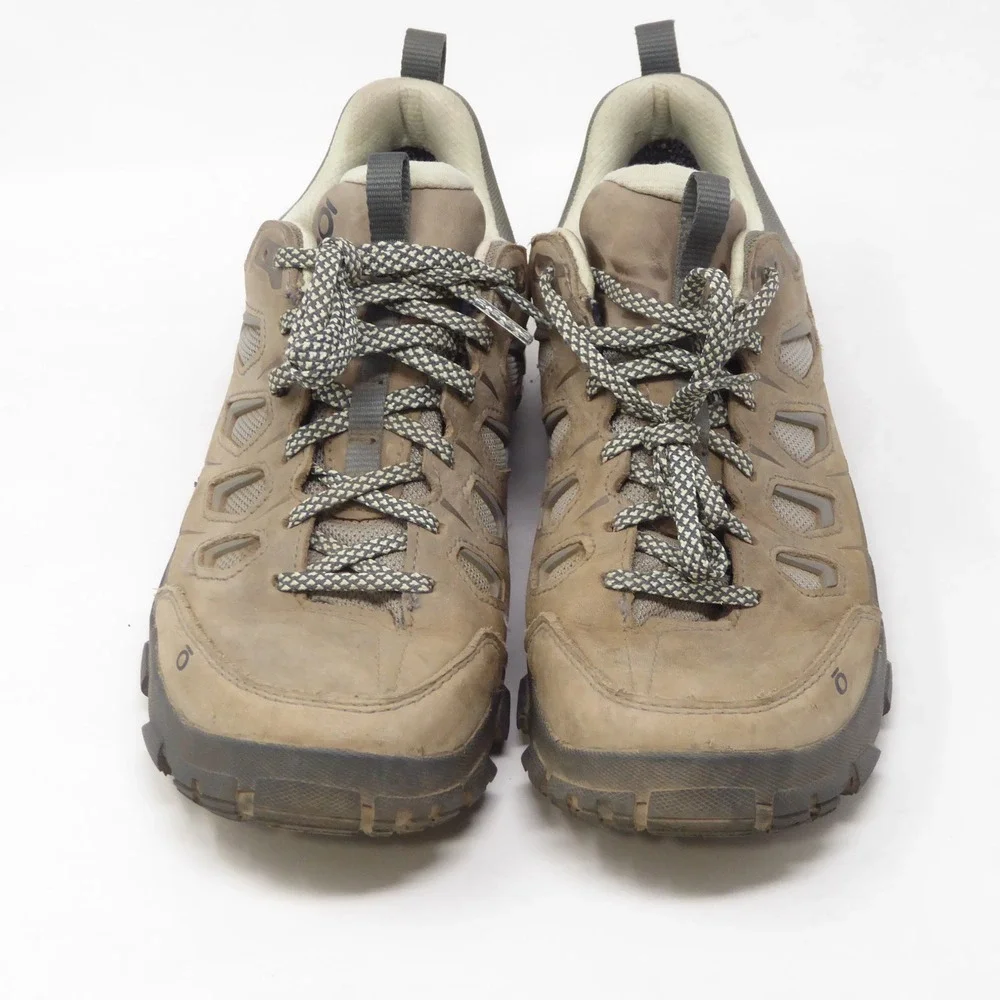 Oboz Womens Sawtooth II Low B-DRY Hiking Shoes Brown Waterproof 8